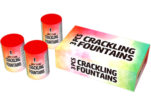 Crackling fountains
